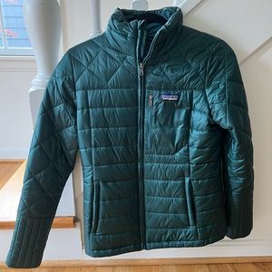 Patagonia dark green Womens jacket small